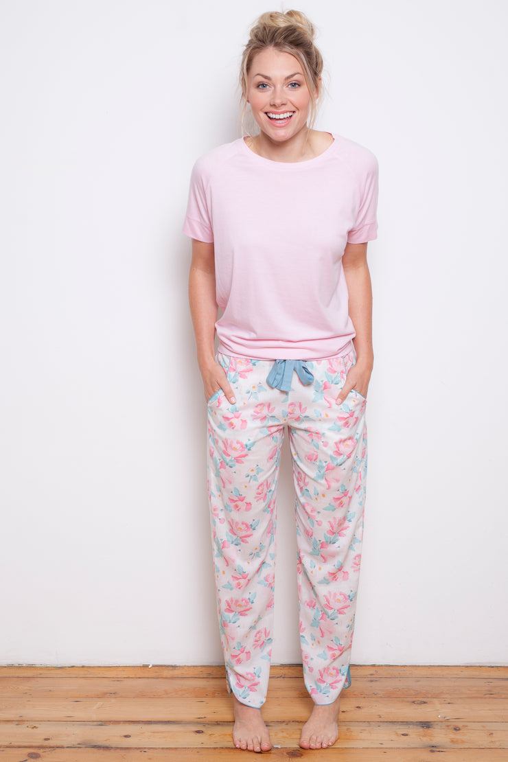 Cyberjammies Olivia Floral Print Pyjama Pant