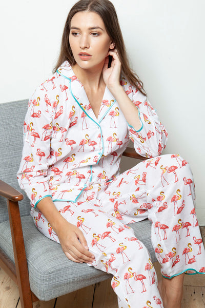 Cottonreal Flamingo Pyjamas